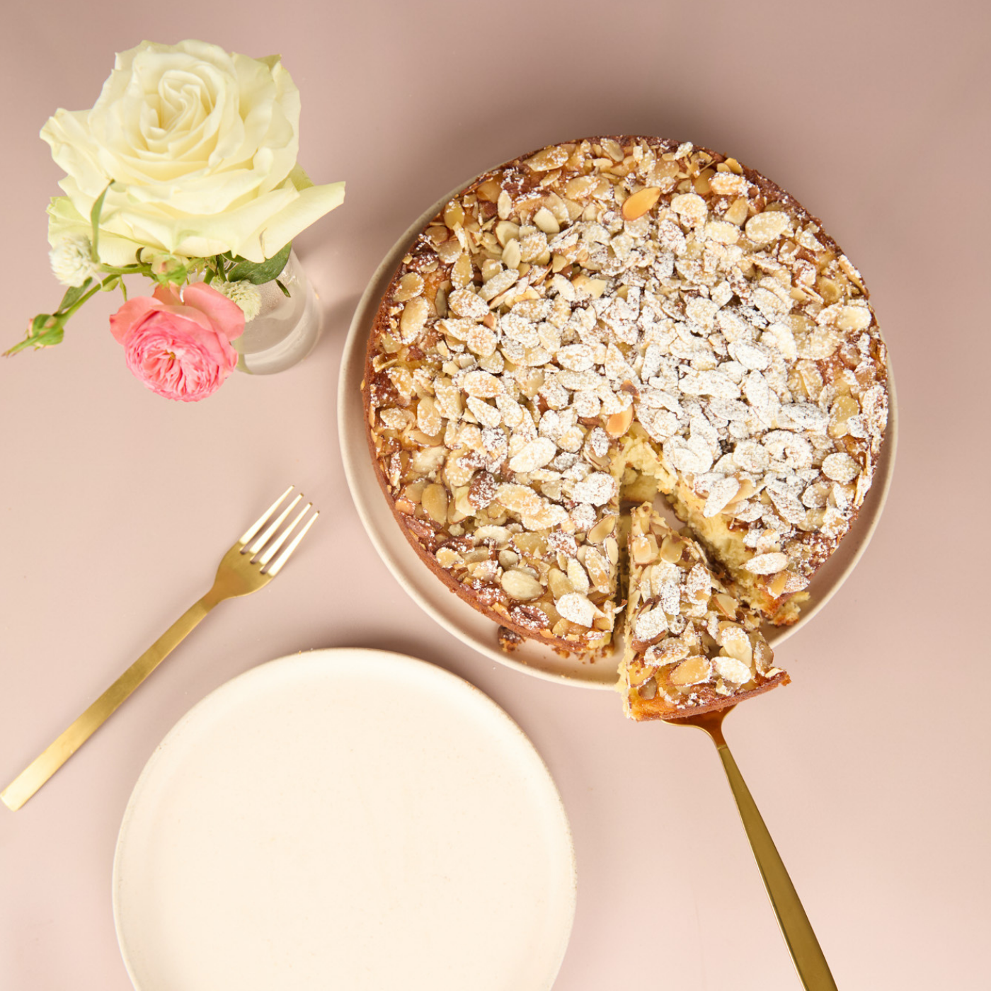 GF Almond Ricotta Tea Cake