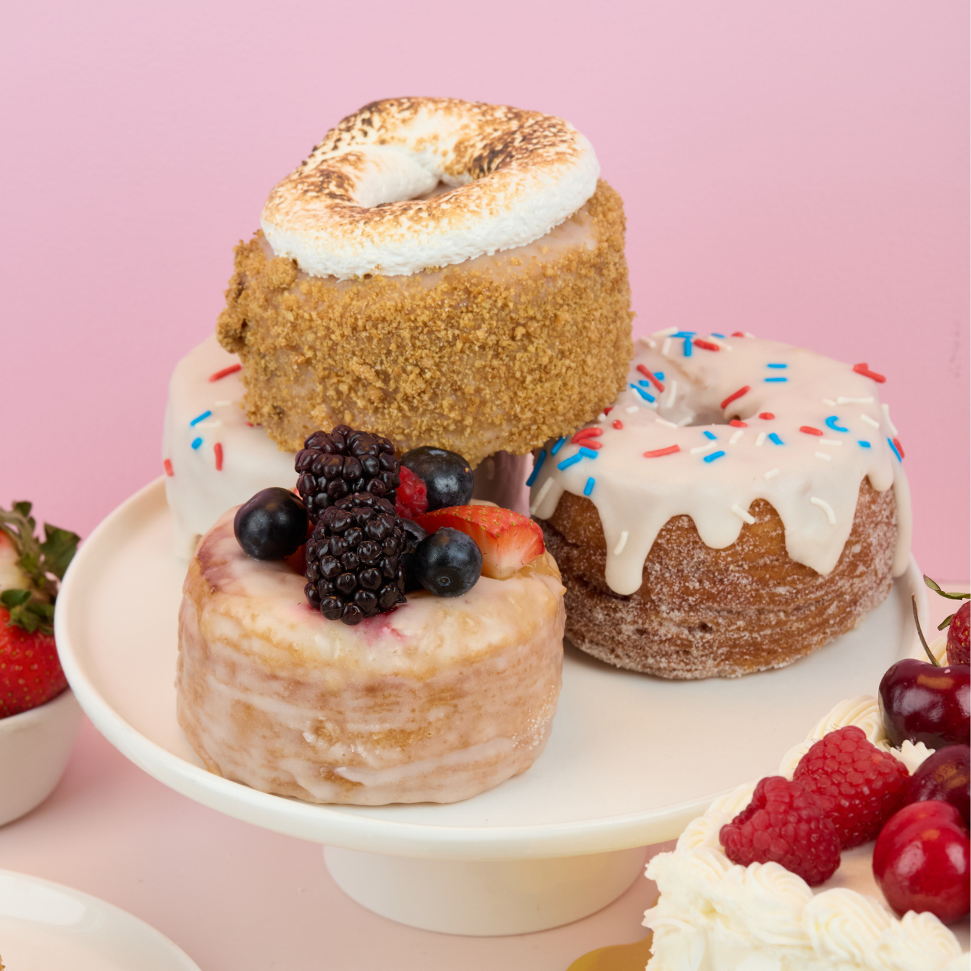 *PREORDER* 4th of July Croissant Doughnuts